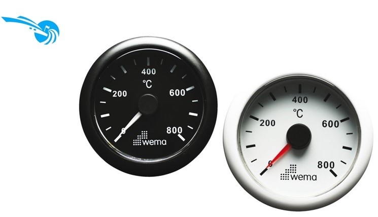 Uitlaat temperatuurmeter