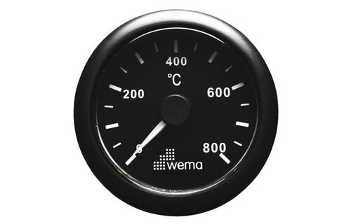 Uitlaat temperatuurmeter