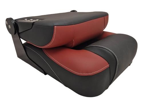 Hollex Stoelkuip Pro Star neerklapbaar rood/zwart