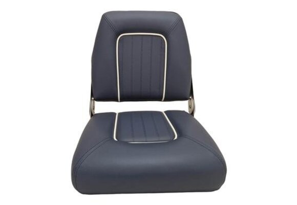 Hollex Stoelkuip Navy Star navy/witte bies