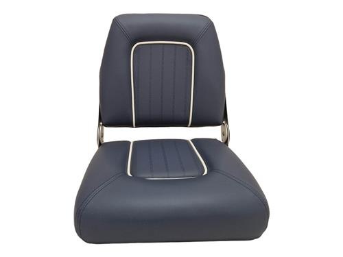 Hollex Stoelkuip Navy Star navy/witte bies