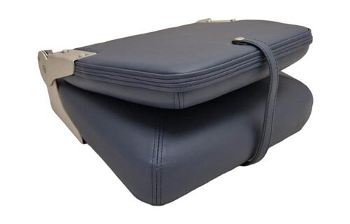 Hollex Stoelkuip Navy Star navy/witte bies