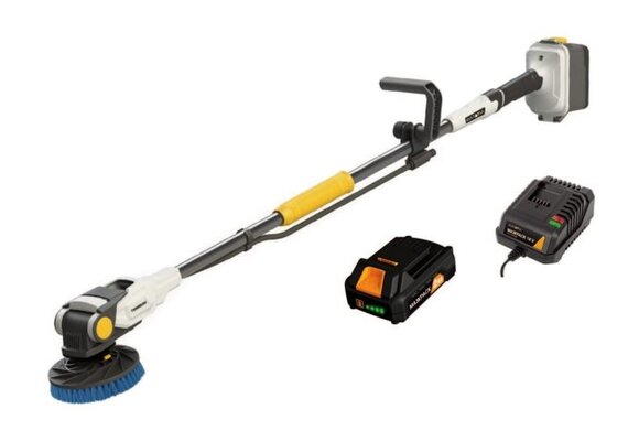 Batavia - Twin Brush 18V accu borstel set incl. borstel , 2Ah accu & lader