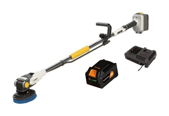 Batavia - Twin Brush 18V accu borstel set incl. borstel , 4Ah accu & lader