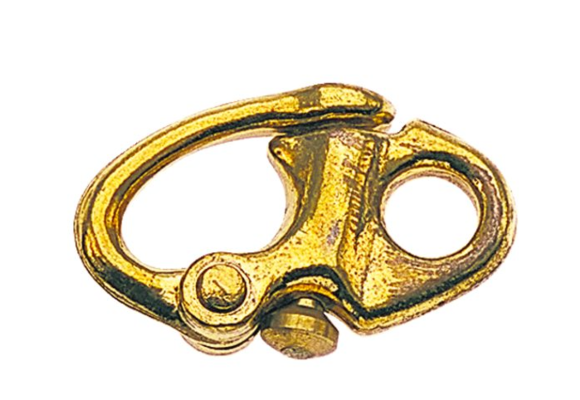 Snapsluiting vast oog