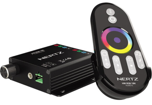 Hertz - HM RGB 1 BK - (RGB led) bediening met remote