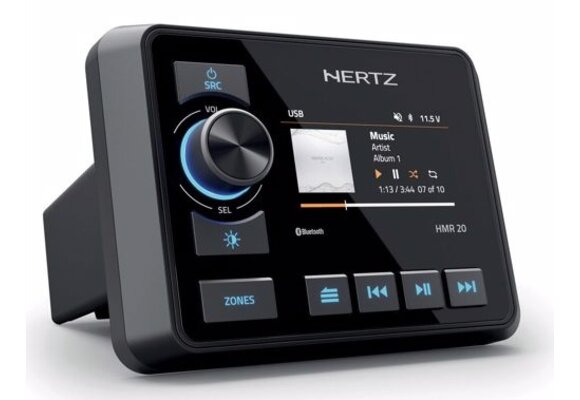 Hertz - HMR 20 D - DAB+/FM/USB/BT 4x50 Watt, 2 zones