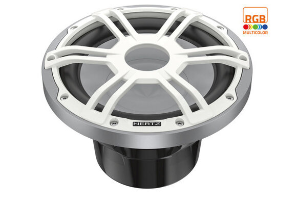 Hertz - HMS 10 S2-LD-SW - 10" Marine Sport subwoofer 2 Ohm | Wit (RGB led)