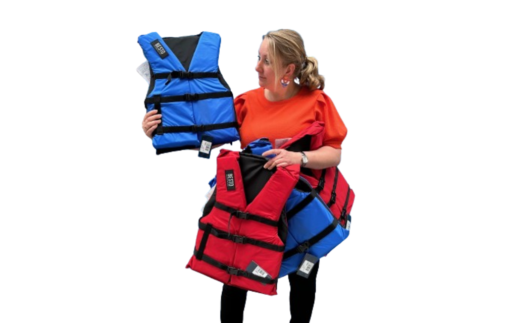 Besto tas met 4 zwemvesten - universeel