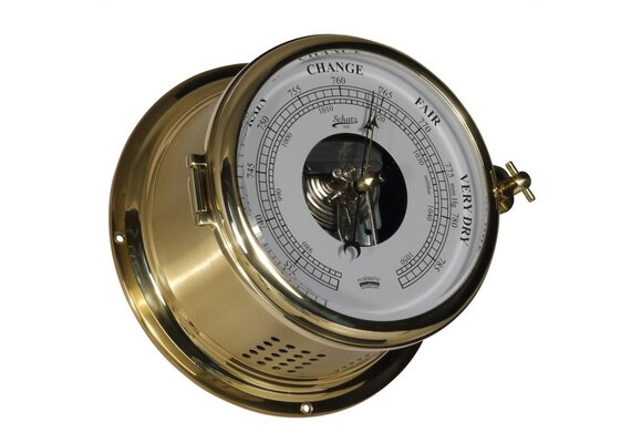Schatz - Barometer Royal messing Ø180 mm mat