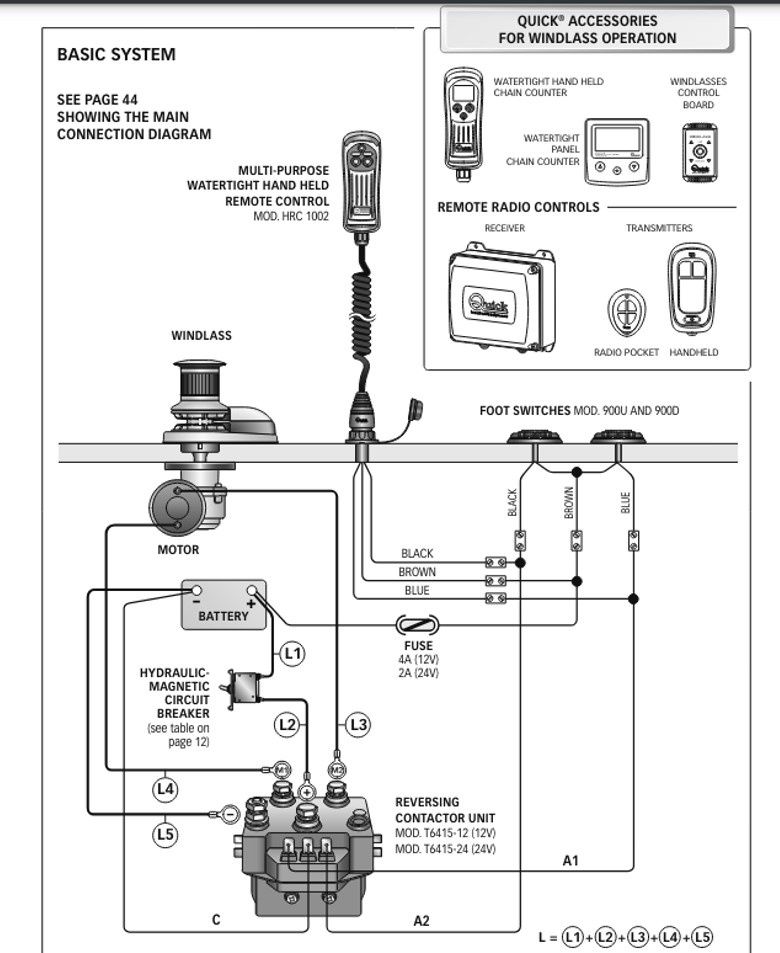 Quick - Prince DP1 500W - 12V ankerlier