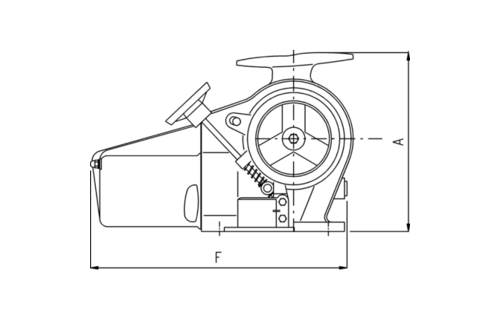 Lofrans - Horizontale ankerlier "Falkon"