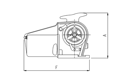 Lofrans - Horizontale ankerlier "Tigres"