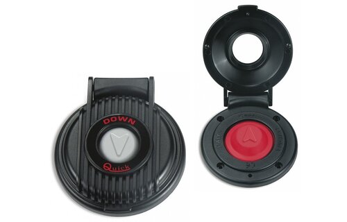 Quick - Voetschakelaar voor ankerlier (zwart)