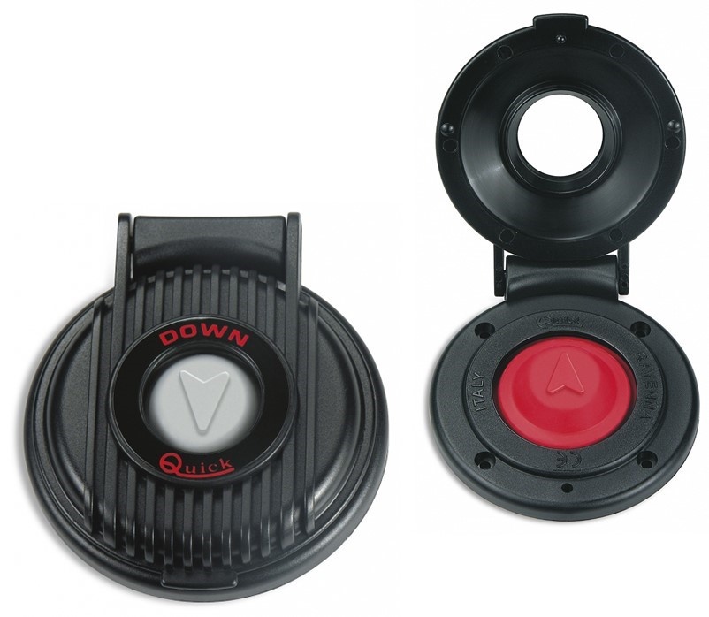 Quick - Voetschakelaar voor ankerlier (zwart)