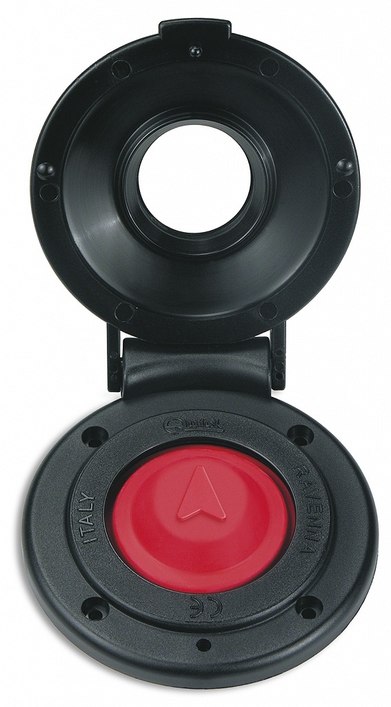 Quick - Voetschakelaar voor ankerlier (zwart)