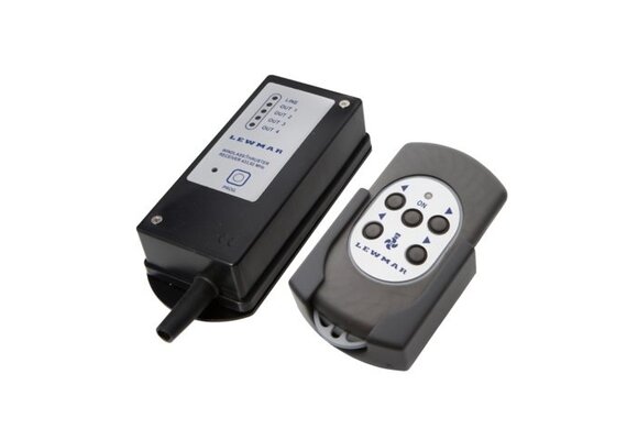 Lewmar - Draadloze RF afstandsbediening - 5 knoppen