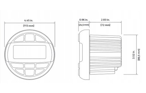 Hertz - HMR 10 - FM/USB/BT 4x50 Watt