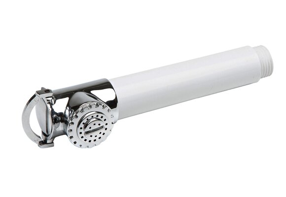 Allpa - Douchekop  inbouw  wit kunststof (past in inbouwkastje 484246)