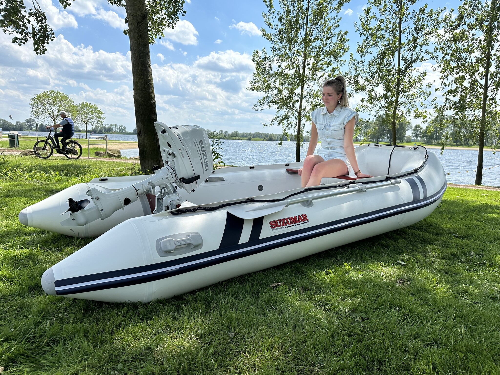 Suzumar rubberboot DS 360 alu