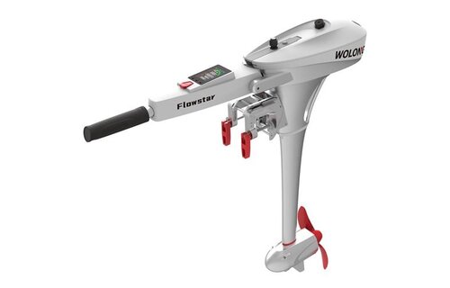 Wolong Elektrische buitenboord motor - Flowstar 1.5 langstaart