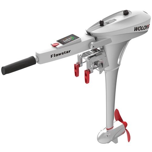 Wolong Elektrische buitenboord motor - Flowstar 1.5 langstaart