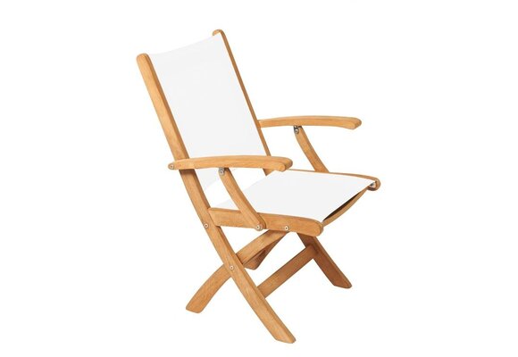 ARC Marine - Luxe klapstoel | Wit