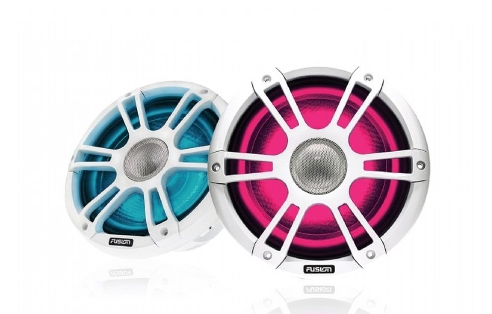 Fusion SG-FL772SPW 7.7'' Speakers 2way Signature White Sport Grille CRGBW LED