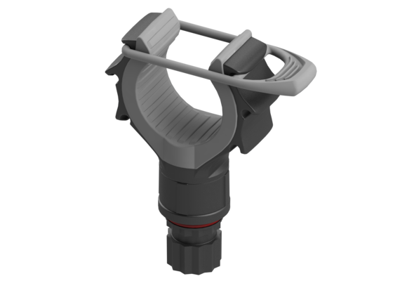 Borika - Universele houder met elastische sluiting  Ø15 tot 50mm