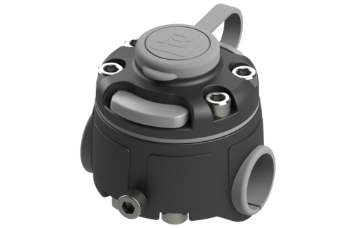 Borika - Montage voet voor railingmontage Ø 22/25 mm