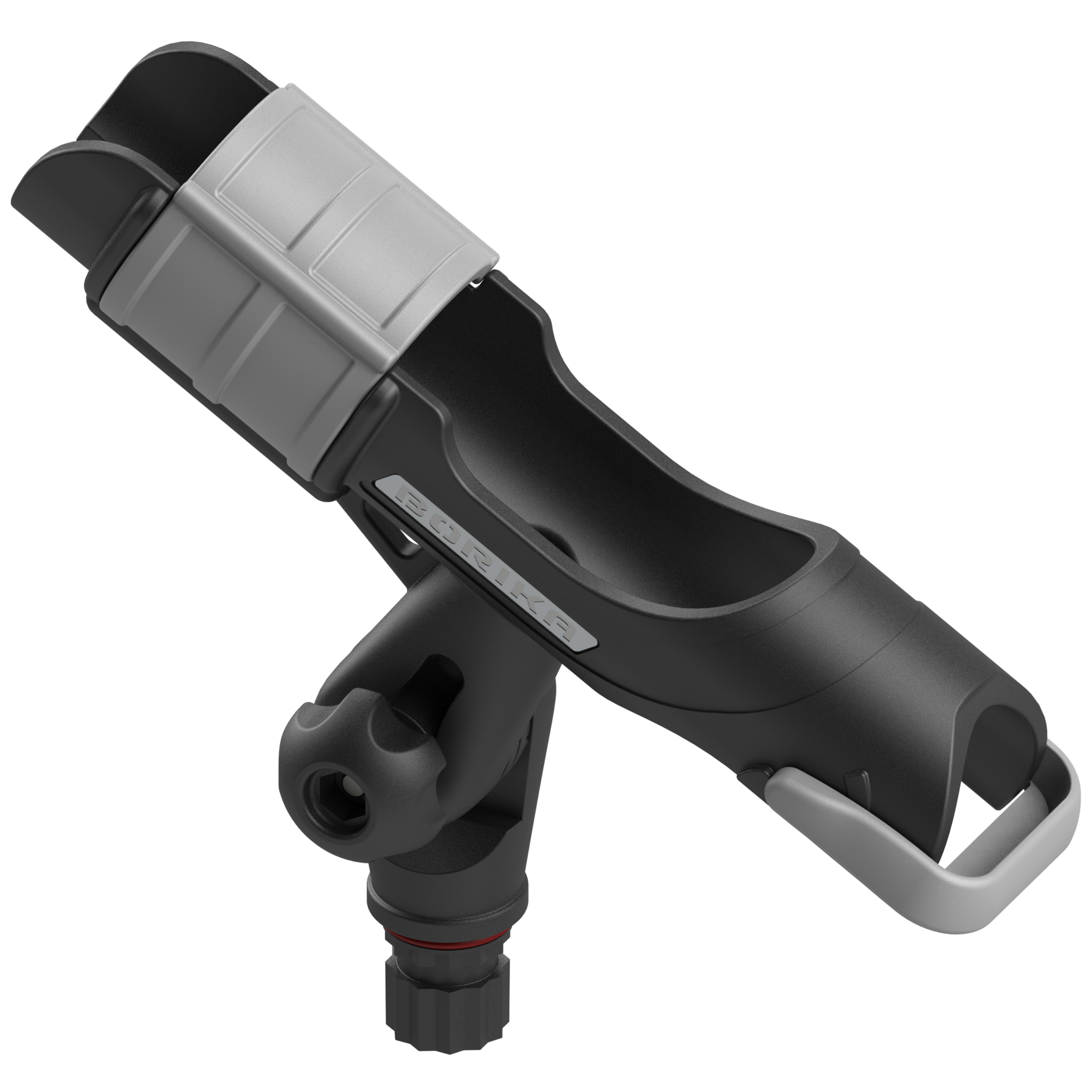 Borika - Hengelhouder grijs/zwart