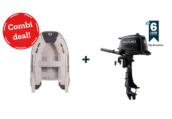 Comfortline Rubberboot TLA Luchtbodem (TLA300) met Suzuki buitenboord motor