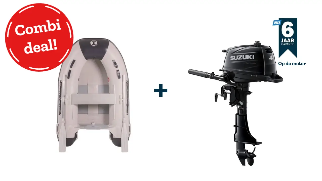 Comfortline Rubberboot TLA Luchtbodem (TLA300) met Suzuki buitenboord motor