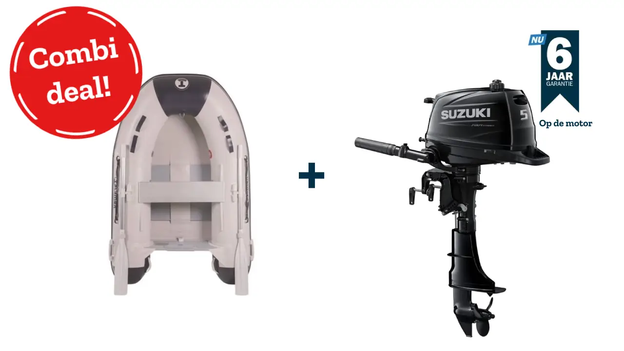 Comfortline Rubberboot TLA Luchtbodem (TLA300) met Suzuki buitenboord motor