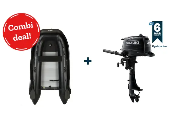 Combideal - Nimarine Black Rhino + Suzuki 6pk kortstaart