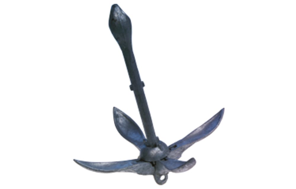 Allpa - Verzinkt-Stalen paraplu anker, 0,7kg
