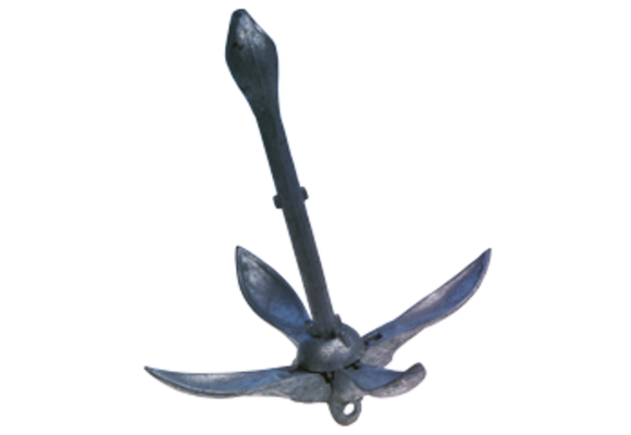 Allpa - Verzinkt-Stalen paraplu anker, 0,7kg