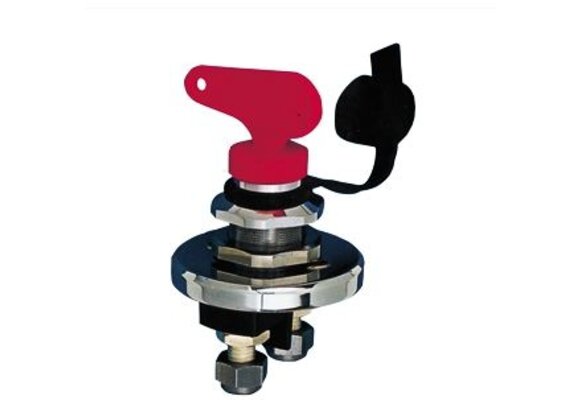 Allpa Hoofdschakelaar, messing-verchroomd