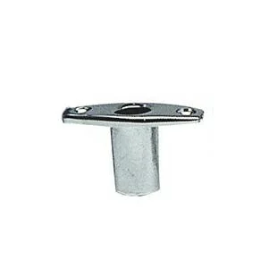 Roeidolpot verchroomd inbouw 48 mm