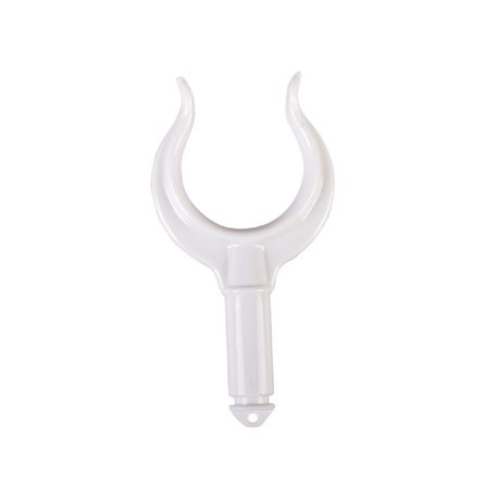 Roeidol wit kunststof 51 mm