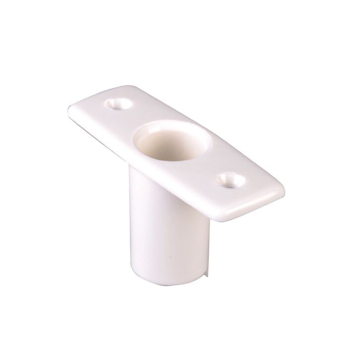 Roeidolpot inbouw wit kunststof