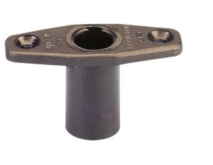 Roeidolpot zwart kunststof inbouw