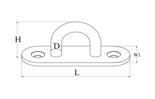 Dekoog ovaal - 5 stuks