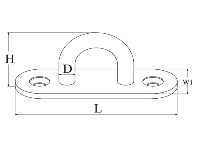 Dekoog ovaal - 5 stuks