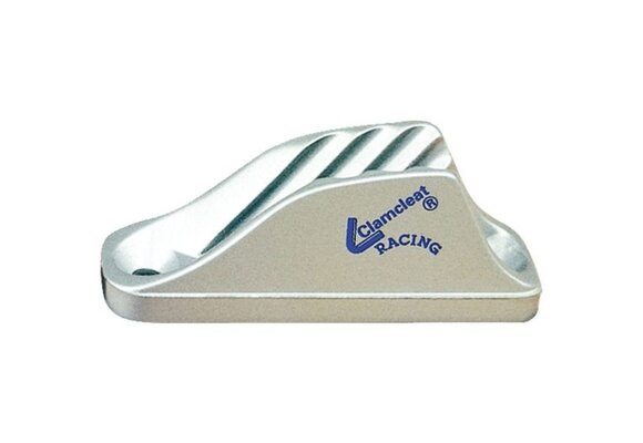 Clamcleat Racing Verticale cleat met geleide oog voor 6-12mm lijn model CL219 aluminium