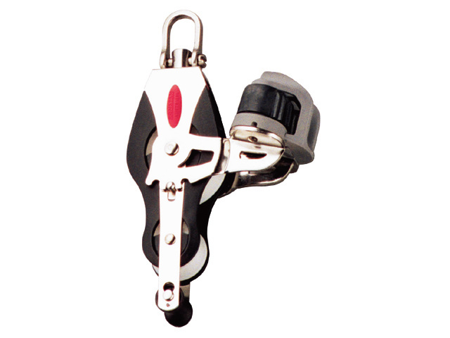 Ronstan Vioolblok met universele sluiting hondsvot en schootklem