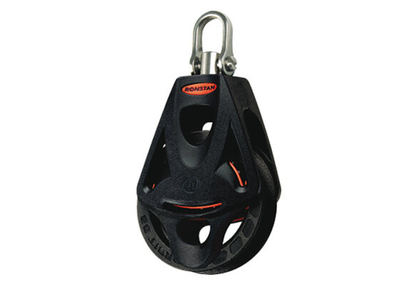 Ronstan 1-schijfs swivelhead blok