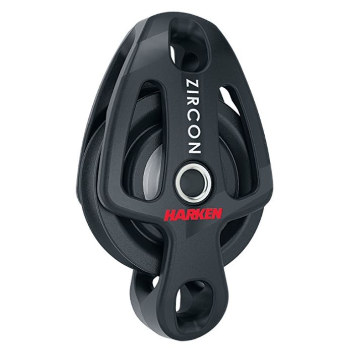 Harken 40mm Zircon 1-schijfsblok met hondsvot
