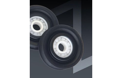 Harken 57mm Zircon 2-schijfsblok met hondsvot