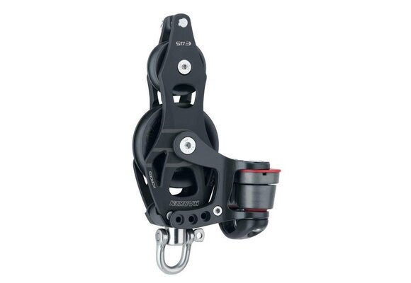 Harken Element vioolblok met hondsvot en klem 45mm